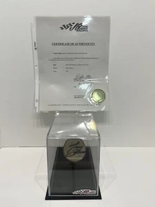 Race Used Valve Tony Stewart 20 Joe Gibbs Racing 2001 Winston Cup Season COA - Picture 1 of 7