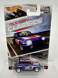 Hot Wheels: Modern Classic Blue Renault 5 Turbo with Real Riders Car Culture 4/5 - Picture 1 of 6