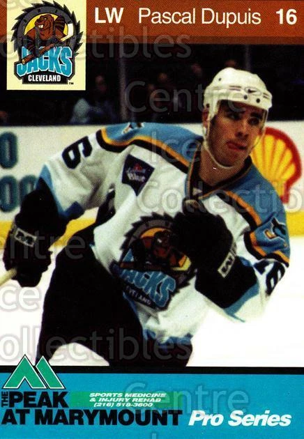 2000-01 Cleveland Lumberjacks #10 Pascal Dupuis - Image 1 of 1