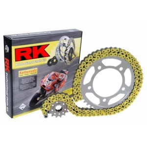 Kit trasmissione catena 13 49 RK 520 MXZ5 per Suzuki 250 RM 1982-2012 - Foto 1 di 5