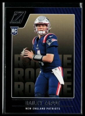 2022 Zenith #129 Bailey Zappe RC - Image 1 of 2