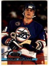 1993-94 Stadium Club Teemu Selanne #210 Winnipeg Jets