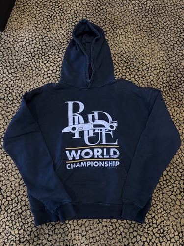 Rhude Felpa con Cappuccio Uomo Campionato del Mondo