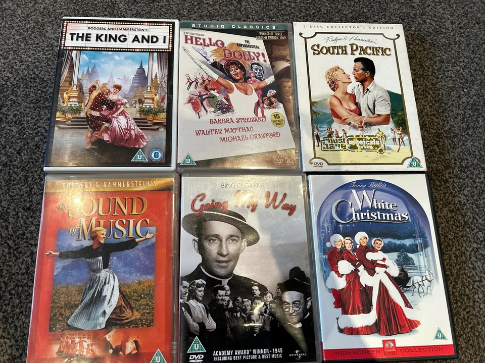 6 Musical DVDs  - Image 1 of 1