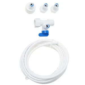 1 Set Ice Machine Line Connector Ice Maker Water Hose Durable Connector Kit - Picture 1 of 12