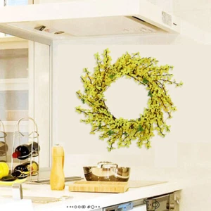 Wedding Door Wreath Hanging Flower Wreaths Fake Spring Garland - Picture 1 of 11