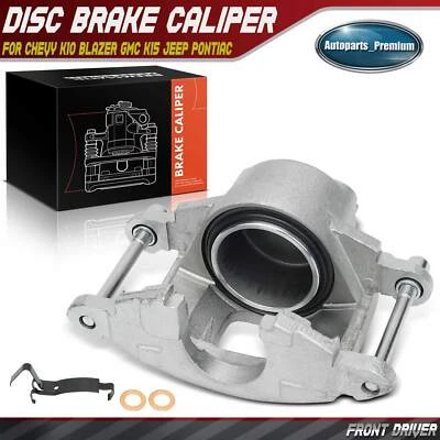 Pinza de freno delantera izquierda con 1 pistón para Chevy K10 K20 Blazer GMC K15 K25 Jeep Foto 1 de 4