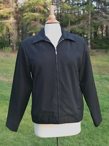 Chaqueta de negocios forrada negra Haley talla mediana (M) con cremallera  - Imagen 1 de 10