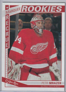 Petr Mrazek 2013-14 O-Pee-Chee Marquee Rookie #556