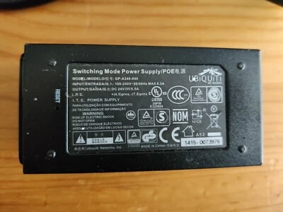 Ubiquiti 24V 0.5A POE power supply - Image 1 of 4