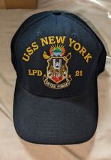 USS New York LPD 21 US Navy Landing Platform Dock Ship Hat
