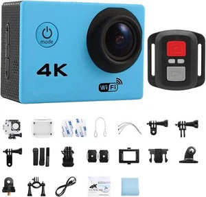 Caméra Sport, Caméra d'action Ultra HD 4K/30fps 2.0 Pouces 170D Casque étanche s - Photo 1/7