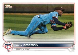 Nick Gordon 2022 Topps Series 2 Baseball Card #598 Minnesota Twins