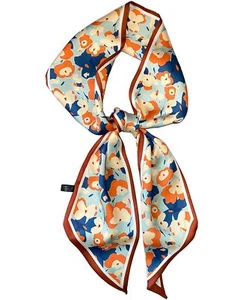 59” Long Silk Like Head Scarf Women's Fashion Square Neck Satin Scarfs for Ba... - Picture 1 of 6