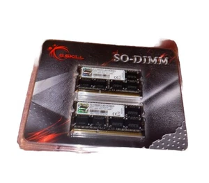 G.SKILL 8GB (2 x 4GB) 204-Pin DDR3 SO-DIMM DDR3 1333 (PC3 10600) Laptop Memory - Picture 1 of 6