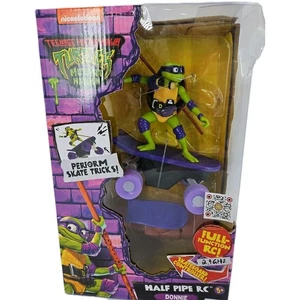 Teenage Mutant Ninja Turtles Mutant Mayhem Donnie Half Pipe RC Skateboard Figur - Bild 1 von 9