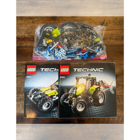 Lego Technic Tractor 2-in-1 Set 9393 100% Complete