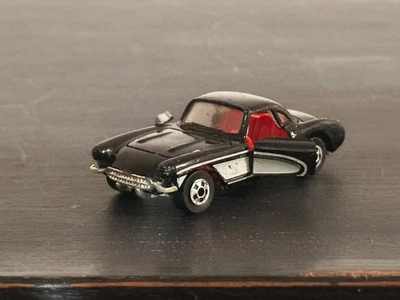 1983 Vintage Road Champs ‘57 Chevy Corvette Black No 58 - Image 1 of 4