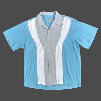 Freshjive 1990 90s Vintage USA Made Fresh Jive Raw Vibes S/S Loop Collar Shirt - Image 1 of 4