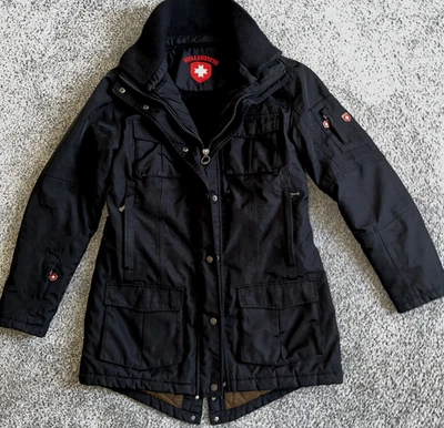 Women Sz Medium Wellensteyn Schneezauber Parka Jacket Coat Utility Chore Boat - Image 1 of 4