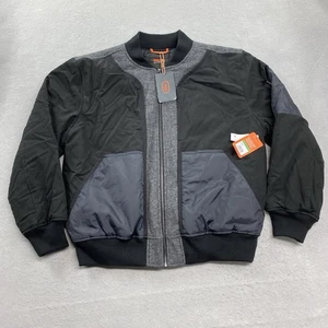 Bass Outdoorjacke Herren Large Schwarz Full Zip Hero Bomber Regular Fit - Bild 1 von 10