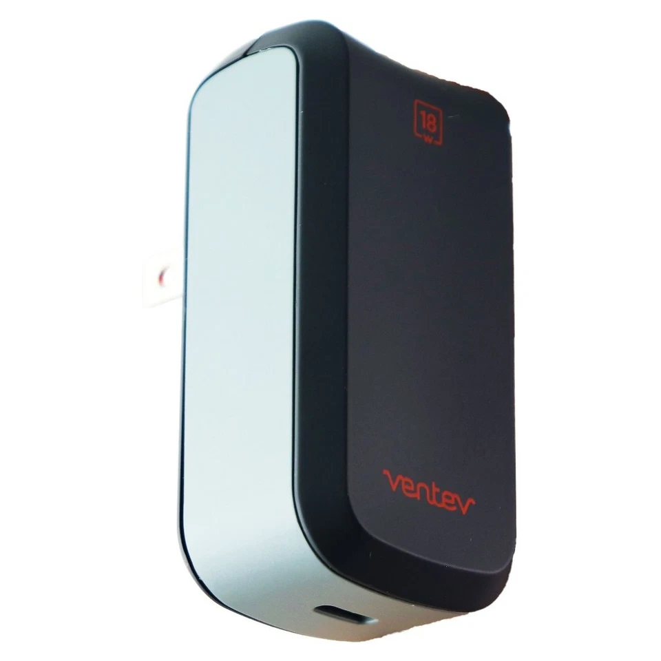Ventev Wallport PD1180 Single 18W (USB-C) Port Wall Charger/Adapter - Gray TSW08 - Image 1 of 2