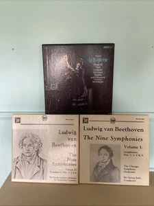 BEETHOVEN  NINE SYMPHONIES DMM Vol 1 & 2 Chicago Symphony + La Boheme Pavarotti - Picture 1 of 10