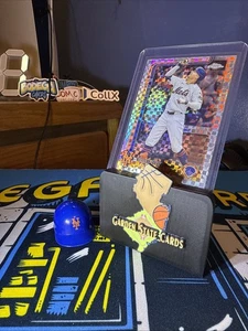2025 Topps Chrome - Brandon Nimmo X-Fractor - NY Mets - Picture 1 of 2