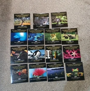 Selection of David Attenborough Wildlife DVDs x 15 Daily Mail Promo Bundle - Picture 1 of 8