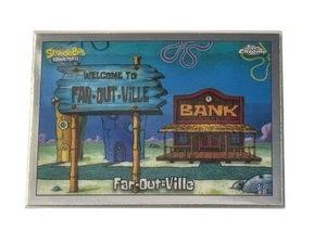 This is the 2025 Topps Chrome SpongeBob Schwammkopf - Brain Coral Fields #44 NM - Bild 1 von 2