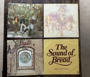 4x Bread Records - The Best of  12"  Vinyl LP Sound of, Guitar Man, Manna, - Picture 1 of 17