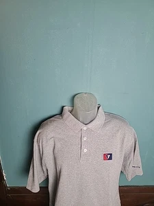Vintage Walt Disney World Mickey Mouse Polo Shirt Men’s Size L Large Gray Retro - Picture 1 of 10