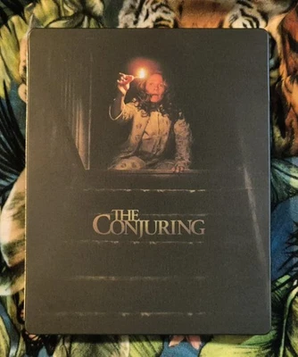 The Conjuring EMPTY Limited Edition Steelbook - 4K UHD Blu-ray NO DISCS horror - Image 1 of 4