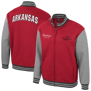 Hombre Coliseo Cardinal Arkansas Razorbacks Ambi-Turner Cremallera Completa Universitario - Imagen 1 de 3