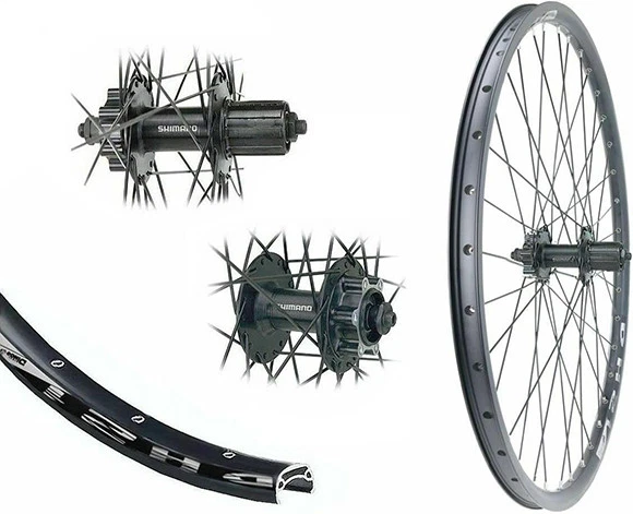 BAERWINKELS LAUFRADBAU Hinterrad 28 " Zoll MTB DH21 Disc Shimano TX506 Scheibenbr 6 Loch 21-622 Laufrad