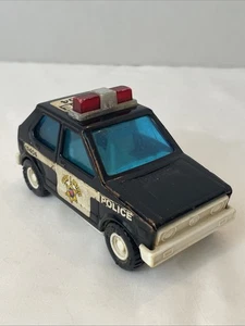 Vintage Buddy L Patrol Police Car 49404 - Japan - Patrol Vehicle - Black - Picture 1 of 12