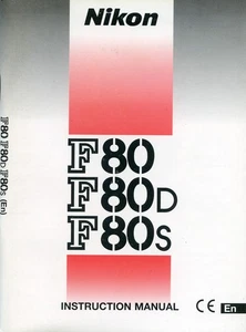 Nikon F80/F80D/F80S - Owner's Manual - Picture 1 of 1