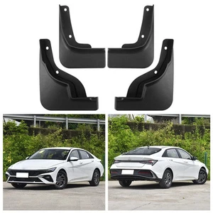 Genuine Full Set Splash Guards Mud Flaps Fender For 2023-2025 Hyundai Elantra - Picture 1 of 3