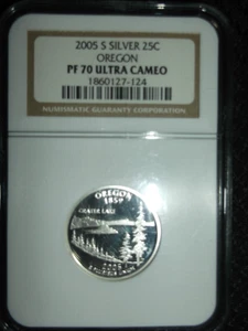 2005 S Oregon state quarter NGC Pf70 Ultra Cameo. - Picture 1 of 4