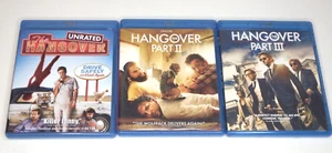 The Hangover Trilogy 1 / 2 / 3 (Blu-ray, Comedy Films) Zach Galifiankis - Picture 1 of 3