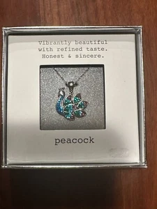 peacock pendant with gift box - Picture 1 of 5