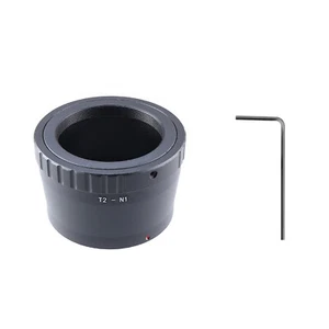 T2-N1 Adapter for T2 T Mount Telephoto Lens to Nikon 1 J4 J3 J2 J1 V2 V1 Camera - Picture 1 of 7