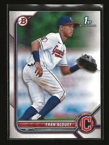 Fran Alduey 2022 Bowman 1st Prospects Base Card Cleveland Guardians (#BP-37) - Bild 1 von 2