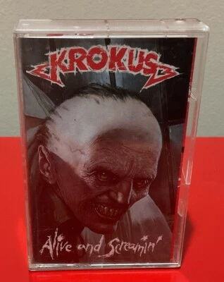 Krokus - Alive And Screamin - CASSETTE TAPE - AC8445 Foto 1 de 4