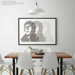 Liam Gallagher Schablone - Wiederverwendbare Wandschablone - Wandkunst - Zum Selbermachen - Symbole - 10163 - Bild 1 von 7