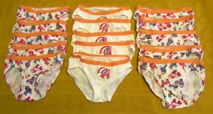 New Girls HANES Tagless Underwear Panties 15 Pair Rollerskates Cotton Size 4 - Picture 1 of 5