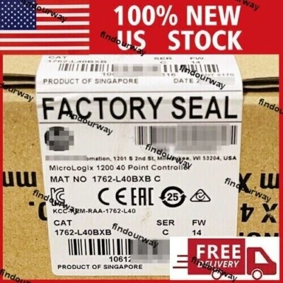 1762-L40BXB NEW PLC MicroLogix 1200 40 Point Controller 1762 L40BXB - Image 1 of 4