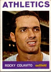 1964 Topps ROCKY COLAVITO Kansas City Athletics #320 VG Condition (1) - Picture 1 of 2