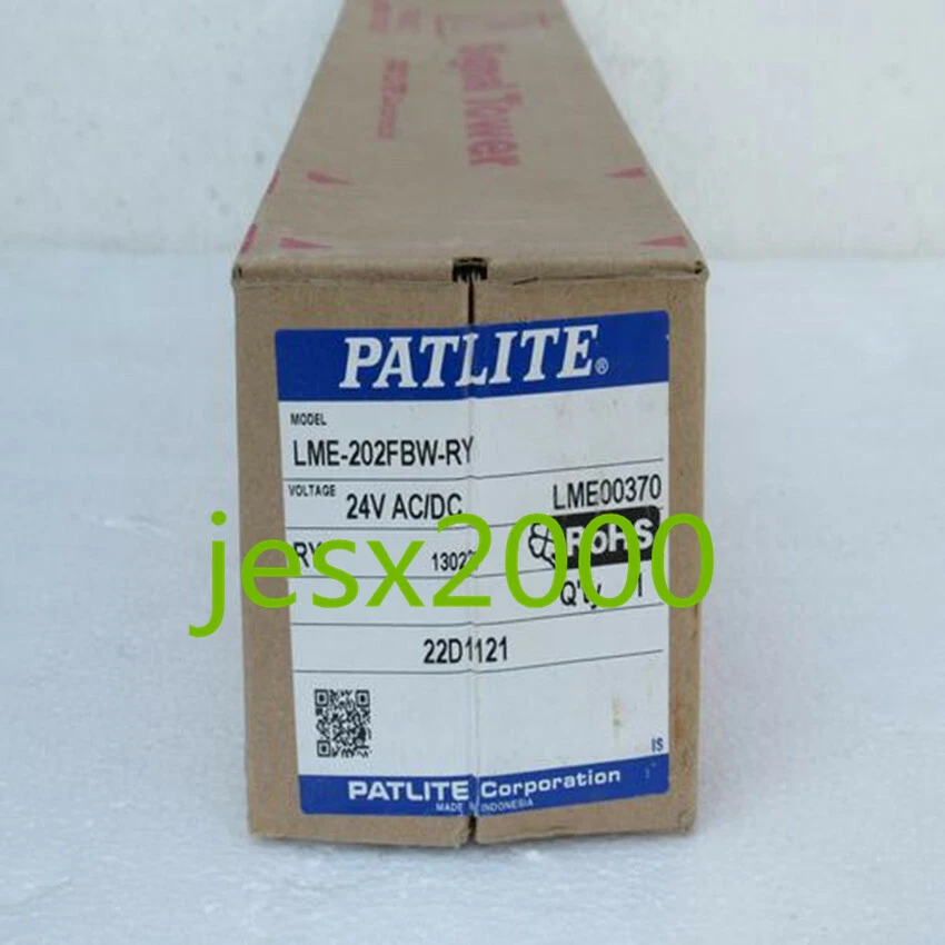 1PC PATLITE indicator LME-202FBW-RY - Image 1 of 1