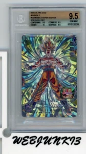 BGS 9.5 2022 Super Saiyan Son Goku SEC UGM2-SEC2 Super Dragon Ball Heroes - Picture 1 of 2